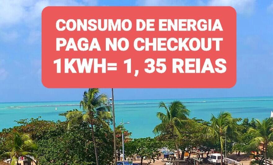 Na Beira Mar De Pajucara - Edificio Neo 2 - Apartamento Com 02 Quartos - Tem Varanda- Vista Lateral Do Mar - Avenida Doutor Antonio Gouveia 1081- Consumo Eletrico E Pago No Ckeck-Out 1Kwh E 1,35 Reias Maceió Kültér fotó